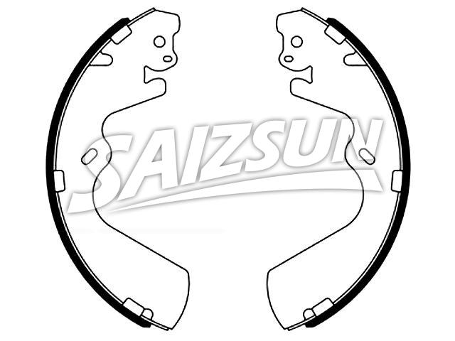 Bremsbackensatz Brake Shoe Set:CNS064031