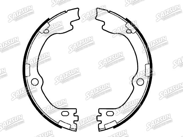 Bremsbackensatz Brake Shoe Set:58305-C5A00