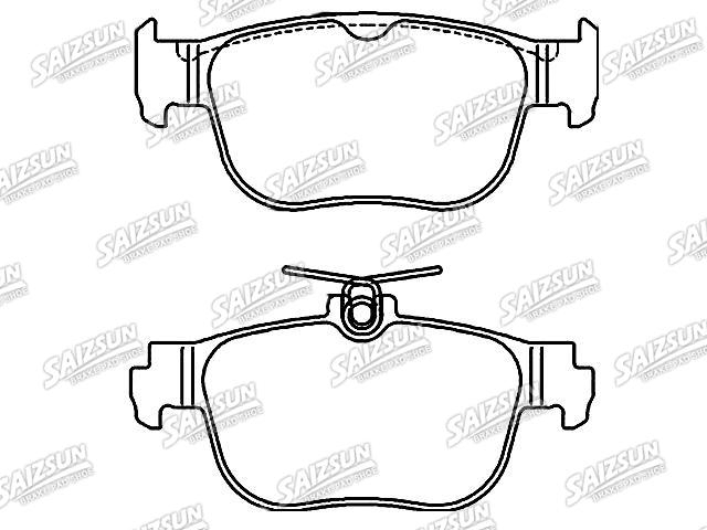 Bremsbelagsatz, Scheibenbremse Brake Pad Set:8Y0 698 451