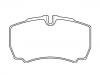 Bremsbelagsatz, Scheibenbremse Brake Pad Set:1718023