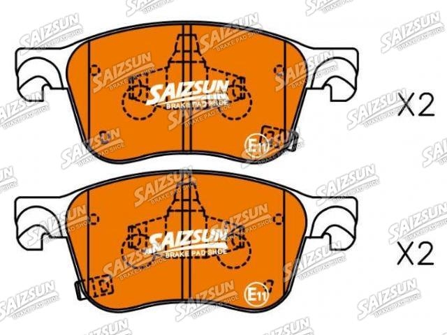 Bremsbelagsatz, Scheibenbremse Brake Pad Set:45022-TVC-A02