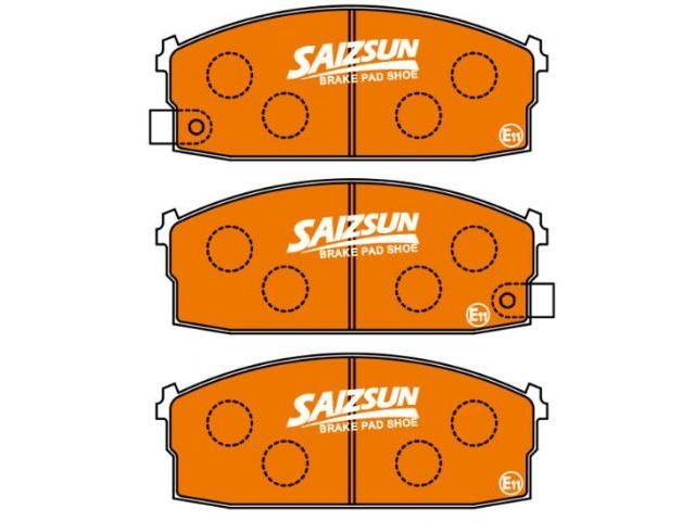 Bremsbelagsatz, Scheibenbremse Brake Pad Set:41060-04C85