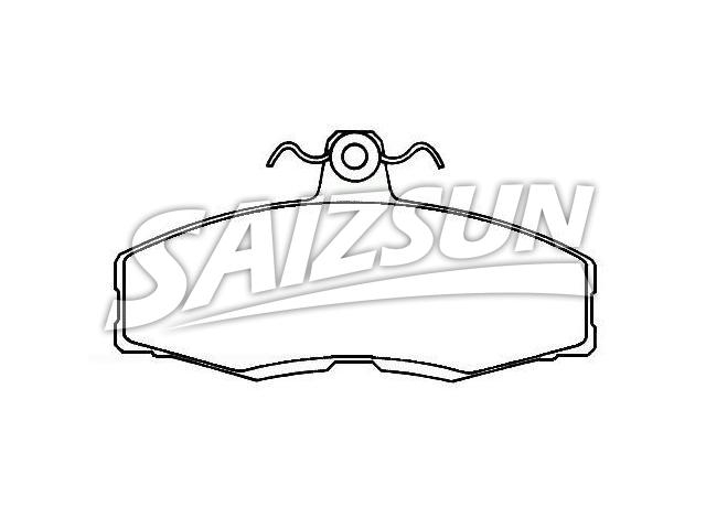 Bremsbelagsatz, Scheibenbremse Brake Pad Set:5 018 981