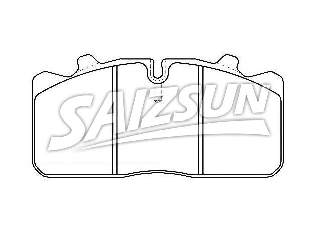 Bremsbelagsatz, Scheibenbremse Brake Pad Set:12182145