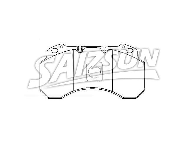 Bremsbelagsatz, Scheibenbremse Brake Pad Set:5001 833 104
