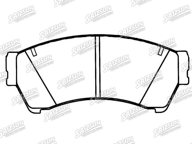 Bremsbelagsatz, Scheibenbremse Brake Pad Set:6E5Z-2001-B
