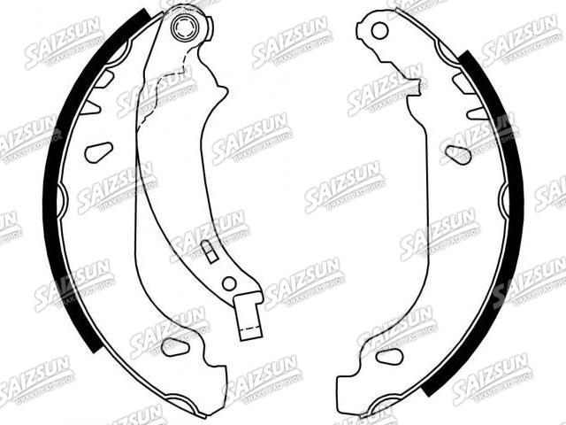 Bremsbackensatz Brake Shoe Set:4241.K5