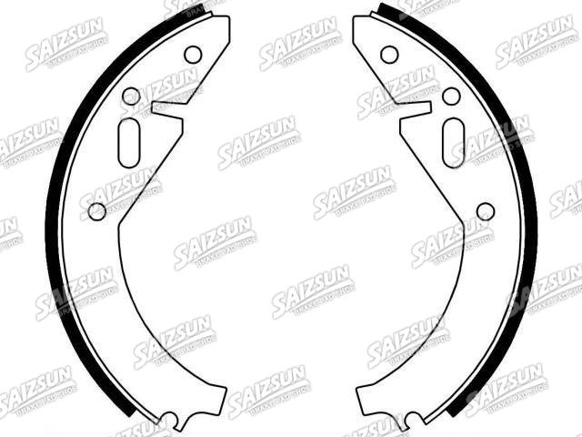 Bremsbackensatz Brake Shoe Set:007 440 047R