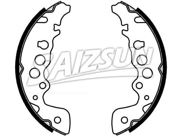 Bremsbackensatz Brake Shoe Set:53200-65D00