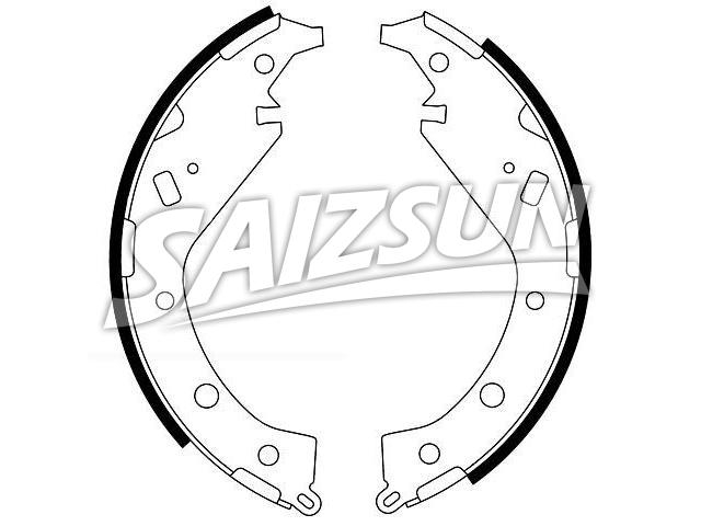 Bremsbackensatz Brake Shoe Set:04495-42050