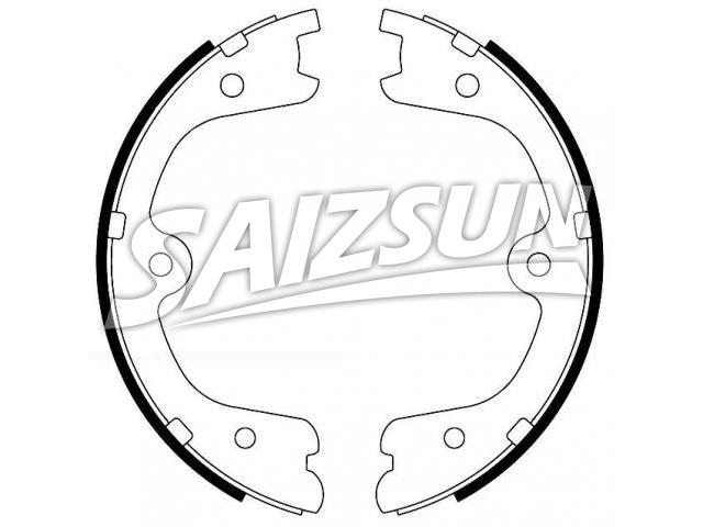 Bremsbackensatz Brake Shoe Set:44060-WL026