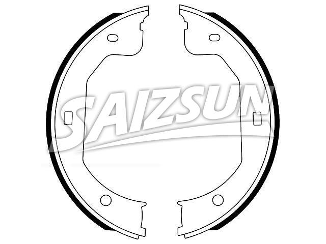 Bremsbackensatz Brake Shoe Set:5L8Z-2A753-AA