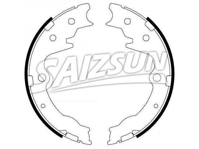 Bremsbackensatz Brake Shoe Set:S10H-44-39ZA
