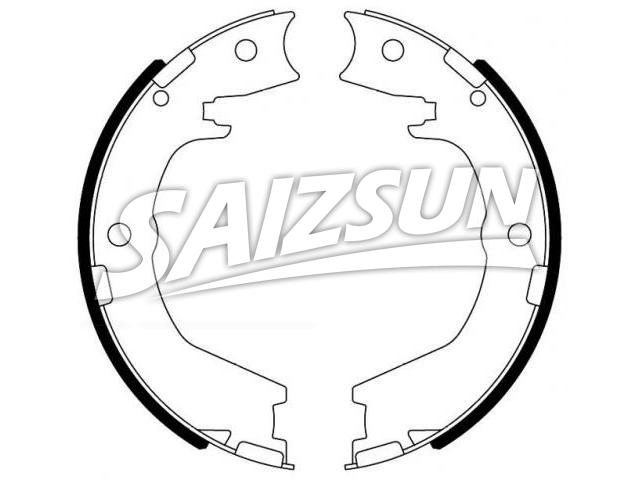Bremsbackensatz Brake Shoe Set:58350-4DU00
