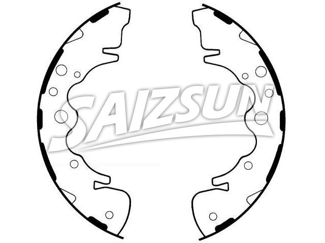 Bremsbackensatz Brake Shoe Set:S789-1532