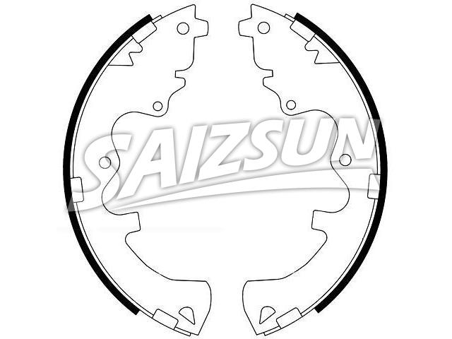 Bremsbackensatz Brake Shoe Set:ZZC1-49-240A