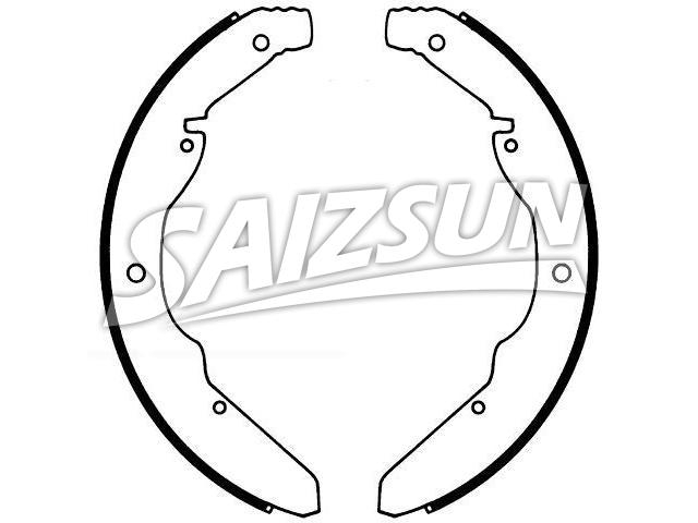 Bremsbackensatz Brake Shoe Set:298-8081