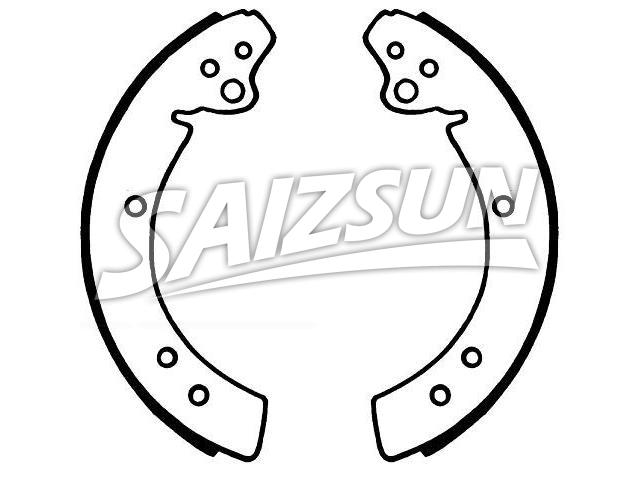 Bremsbackensatz Brake Shoe Set:468-8073