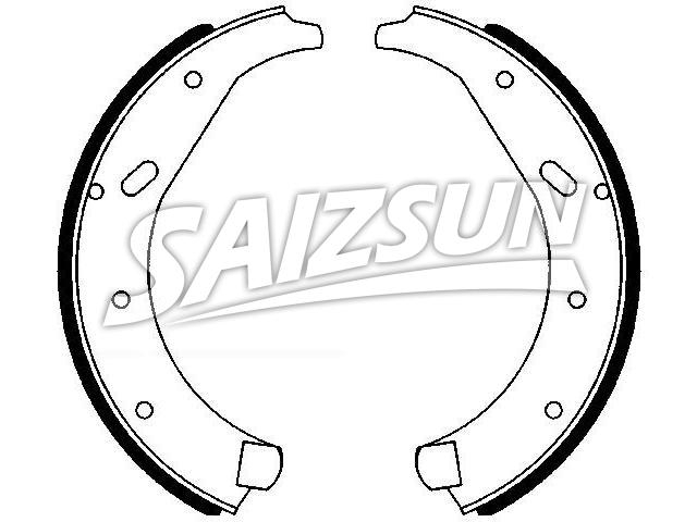 Bremsbackensatz Brake Shoe Set:1658237C92