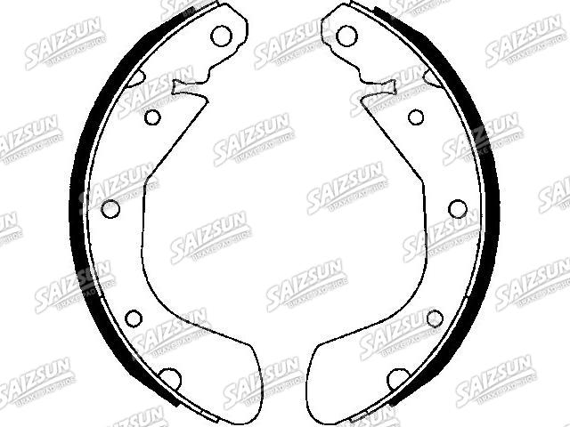 Bremsbackensatz Brake Shoe Set:93332948