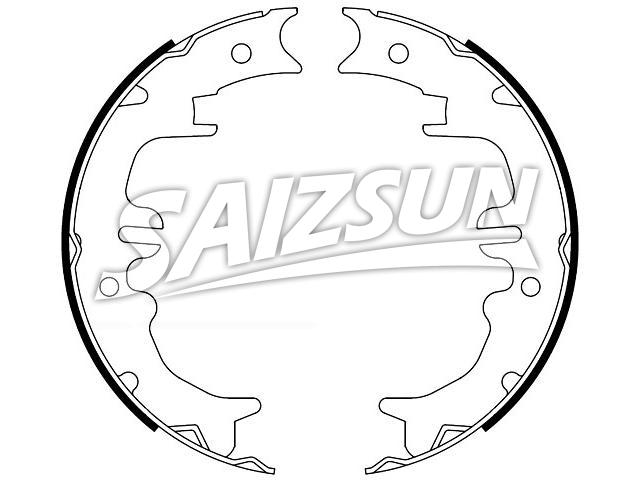 Bremsbackensatz Brake Shoe Set:46540-48030