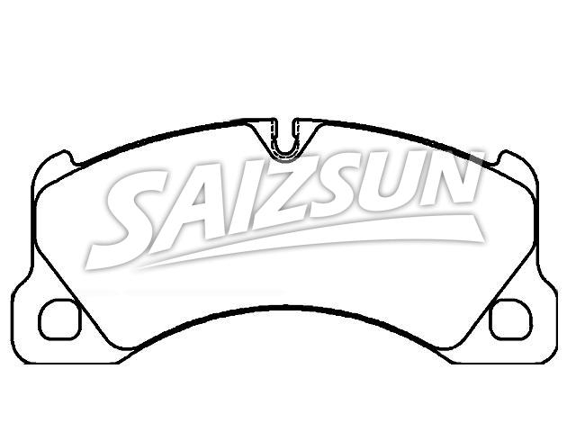 Bremsbelagsatz, Scheibenbremse Brake Pad Set:9Y0 698 151 AT