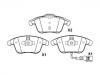 Bremsbelagsatz, Scheibenbremse Brake Pad Set:5N0 698 151