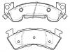 Bremsbelagsatz, Scheibenbremse Brake Pad Set:D614-7492