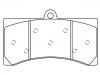 Bremsbelagsatz, Scheibenbremse Brake Pad Set:D1243-8360