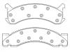 Bremsbelagsatz, Scheibenbremse Brake Pad Set:4186999