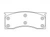 Bremsbelagsatz, Scheibenbremse Brake Pad Set:728-D1