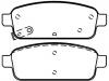 Bremsbelagsatz, Scheibenbremse Brake Pad Set:13319294