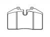 Bremsbelagsatz, Scheibenbremse Brake Pad Set:70000913