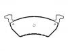 Bremsbelagsatz, Scheibenbremse Brake Pad Set:5U0 698 151 B