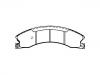 Bremsbelagsatz, Scheibenbremse Brake Pad Set:D1060-1PA0A