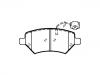 Bremsbelagsatz, Scheibenbremse Brake Pad Set:A21-6GN3501080BA