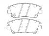 Bremsbelagsatz, Scheibenbremse Brake Pad Set:58101-D3A00