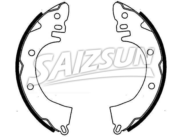 Bremsbackensatz Brake Shoe Set:MB366169