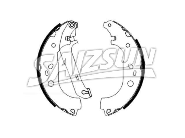 Bremsbackensatz Brake Shoe Set:MB058847