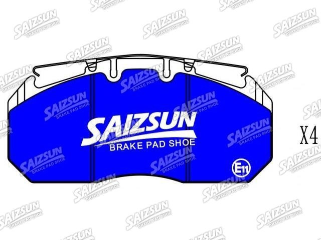 Bremsbelagsatz, Scheibenbremse Brake Pad Set:81 50820 5072