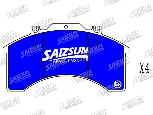 Bremsbelagsatz, Scheibenbremse Brake Pad Set:190 6170