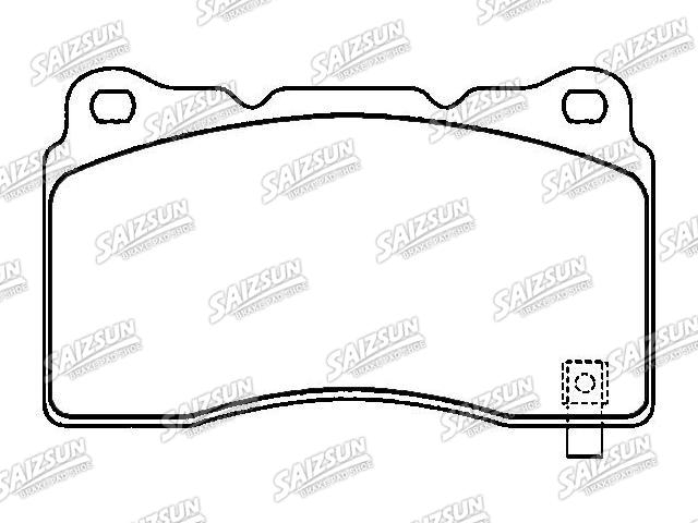 刹车片 Brake Pad Set:13 329 562