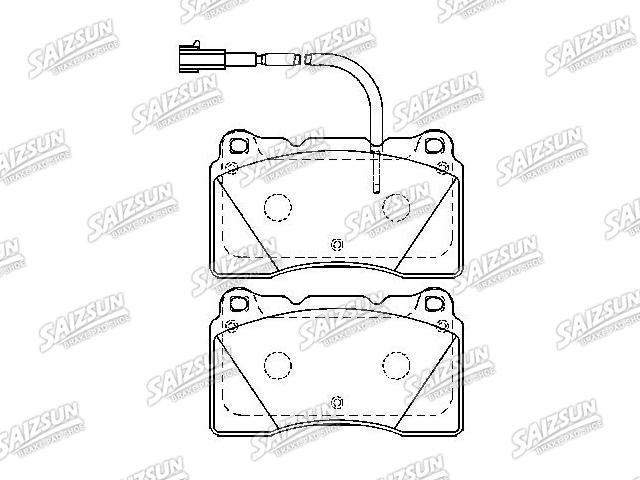 刹车片 Brake Pad Set:7 736 549 0