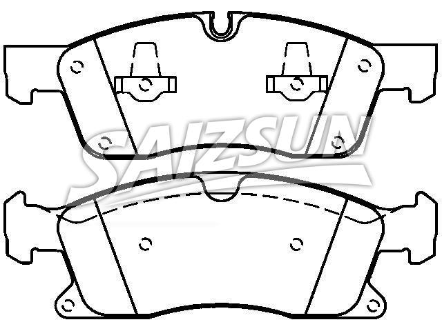 Bremsbelagsatz, Scheibenbremse Brake Pad Set:007 420 80 20