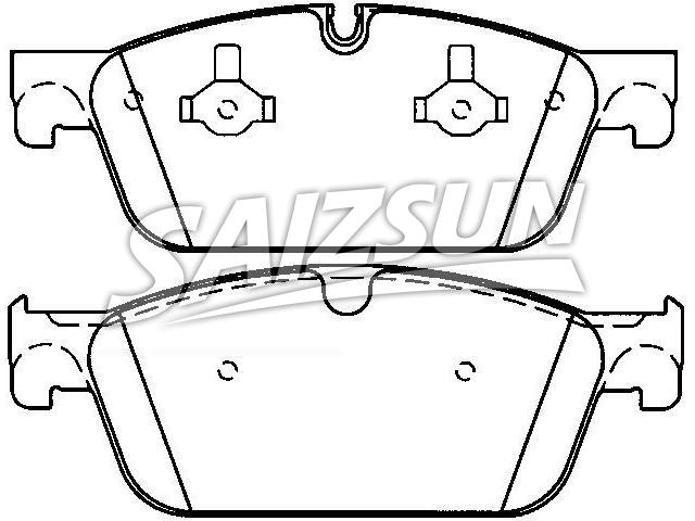 Bremsbelagsatz, Scheibenbremse Brake Pad Set:007 420 79 20