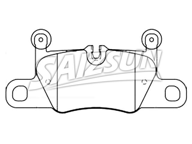 Bremsbelagsatz, Scheibenbremse Brake Pad Set:9Y0 698 451 E