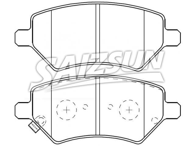 Bremsbelagsatz, Scheibenbremse Brake Pad Set:B11-6GN3501080