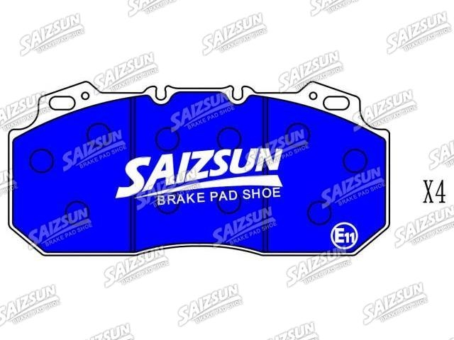 Bremsbelagsatz, Scheibenbremse Brake Pad Set:5001 831 161