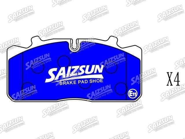 Bremsbelagsatz, Scheibenbremse Brake Pad Set:12182145