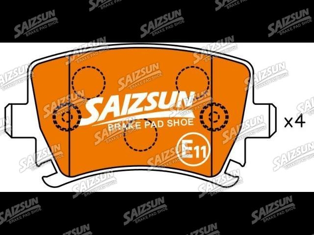 тормозная кладка Brake Pad Set:1K0 698 451